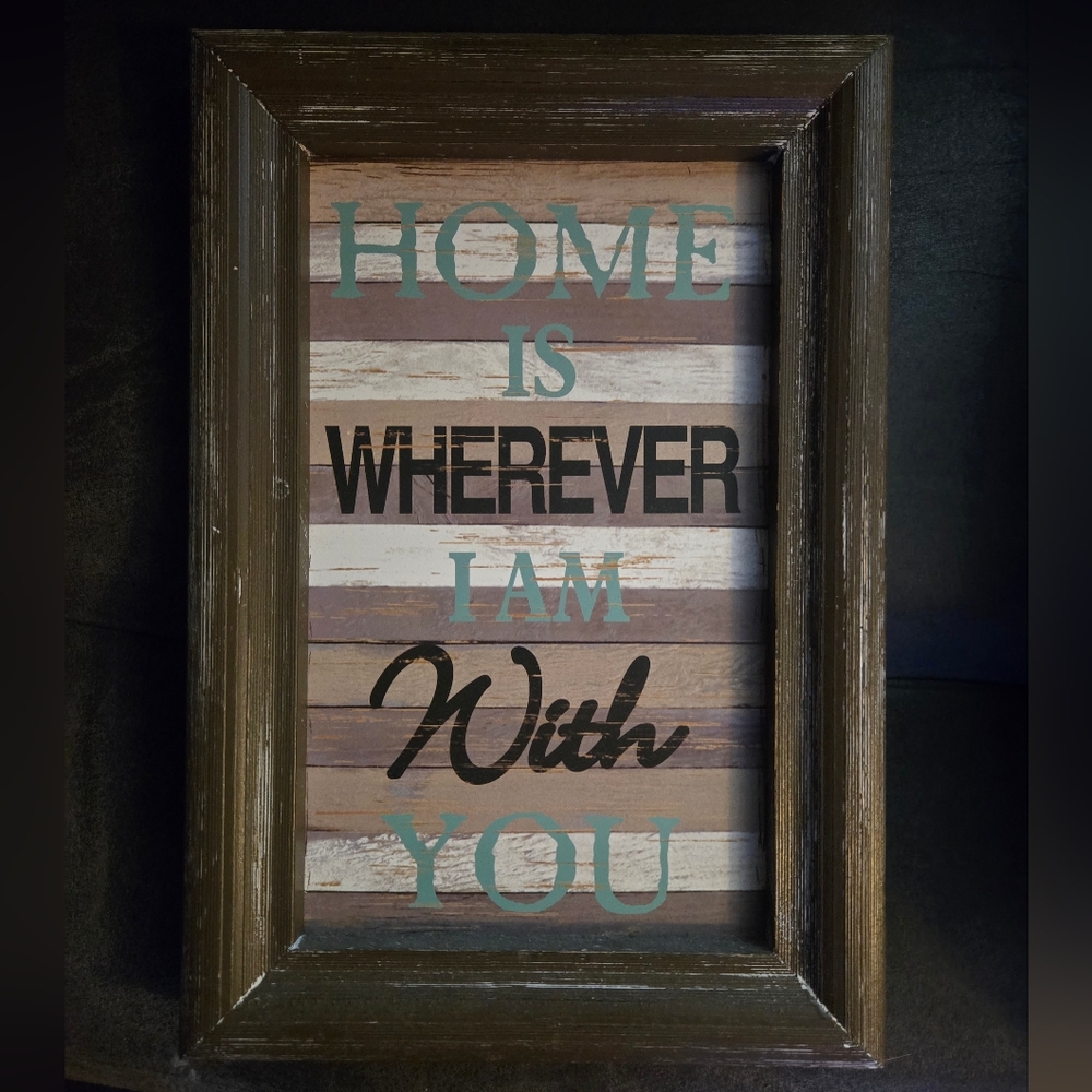 Hobby Lobby home decor sign